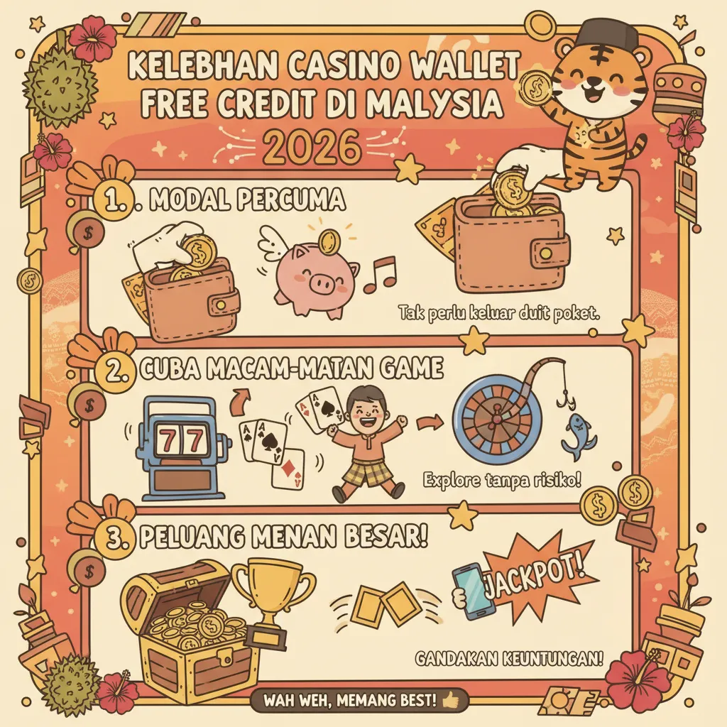 Kelebihan Casino Wallet Free Credit di Malaysia