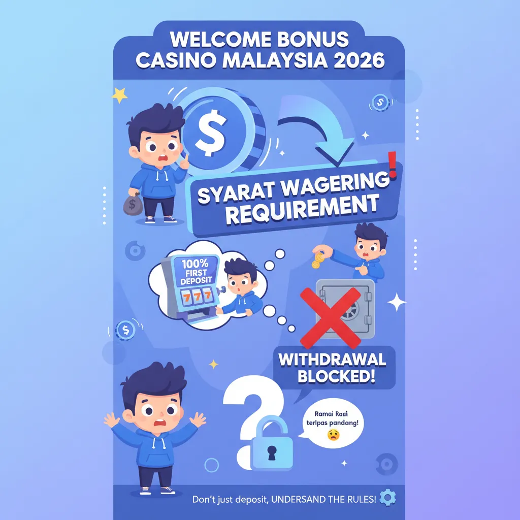 Syarat Wagering Requirement Untuk Casino Games