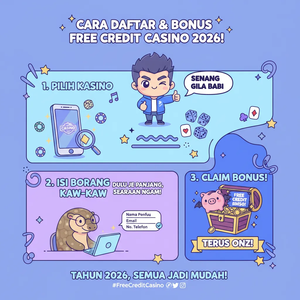 Cara Daftar Akaun Dan Bonus Free Credit