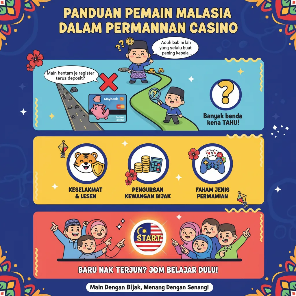 Panduan Pemain Malaysia dalam Permainan Casino