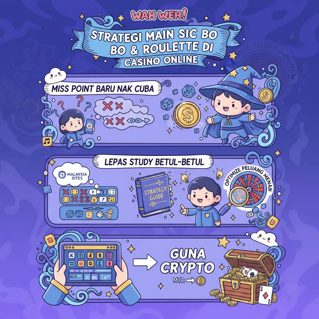 Strategi Main Sic Bo & Roulette di Casino Online